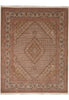Load image into Gallery viewer, 8.4 x 10.1 Earthy Colors High Quality Wool and Silk Handmade Rug Tabriz Mahi Beige #F-4471