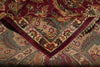 Load image into Gallery viewer, 12 x 18 Quality Hand-knotted Jaipour Rug Burgandy Green Traditional Area Carpet  #F-3119
