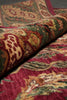 Load image into Gallery viewer, 12 x 18 Quality Hand-knotted Jaipour Rug Burgandy Green Traditional Area Carpet  #F-3119