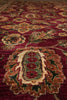 Load image into Gallery viewer, 12 x 18 Quality Hand-knotted Jaipour Rug Burgandy Green Traditional Area Carpet  #F-3119