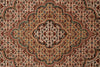 Load image into Gallery viewer, 8.4 x 10.1 Earthy Colors High Quality Wool and Silk Handmade Rug Tabriz Mahi Beige #F-4471