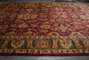 Load image into Gallery viewer, 12 x 18 Quality Hand-knotted Jaipour Rug Burgandy Green Traditional Area Carpet  #F-3119