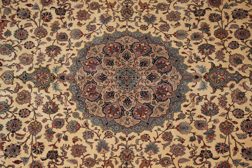 10 x 17.8 Genuine Quality Persian Tabriz Rug Iran 400 KPSI  #PIX-15564