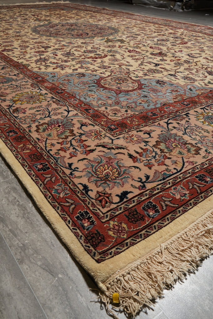10 x 17.8 Genuine Quality Persian Tabriz Rug Iran 400 KPSI  #PIX-15564