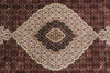 Load image into Gallery viewer, 8 x 10 High Quality Soft Wool and Silk Handmade Rug Mahi Tabriz Herati Ruby Red #F-4472