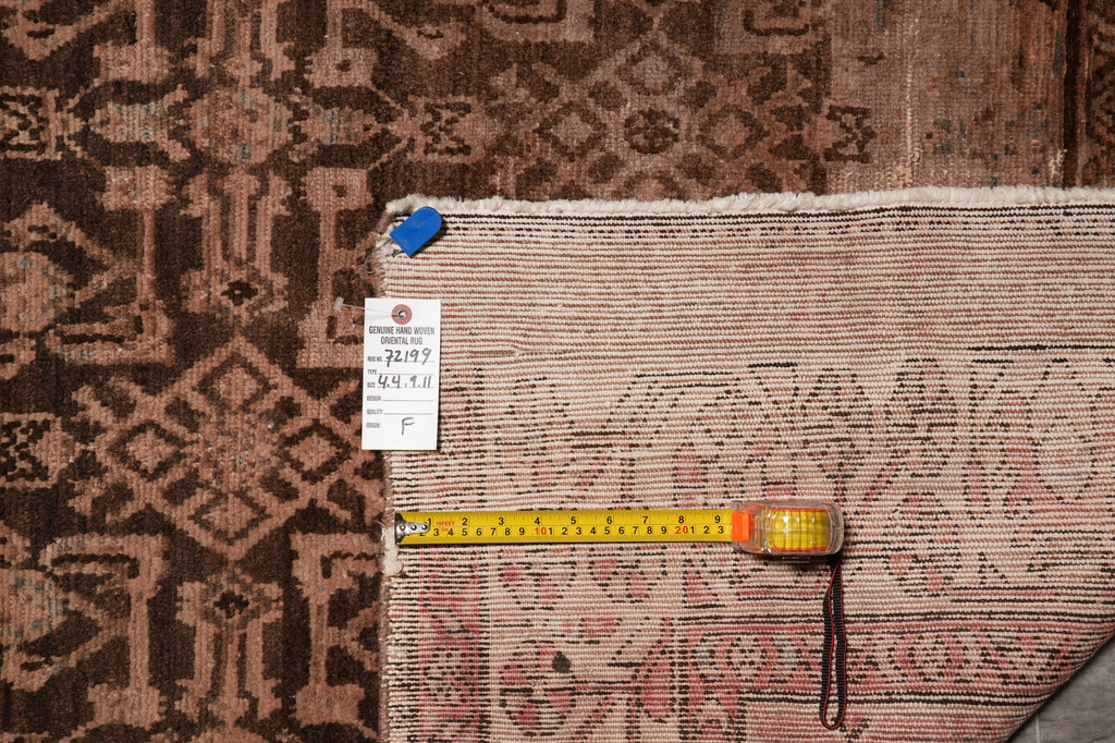 4.4 x 9.11 Old Gallery Size Runner Persian Rug #B-72199