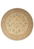 Load image into Gallery viewer, 13 x 13 feet Round Chobi Peshawar Zigler Rug Natural Wool #F-3120
