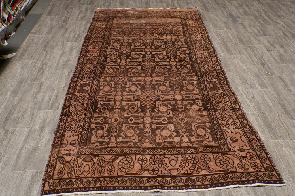 4.4 x 9.11 Old Gallery Size Runner Persian Rug #B-72199