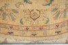 Load image into Gallery viewer, 13 x 13 feet Round Chobi Peshawar Zigler Rug Natural Wool #F-3120