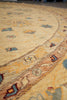 Load image into Gallery viewer, 13 x 13 feet Round Chobi Peshawar Zigler Rug Natural Wool #F-3120