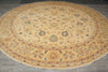 Load image into Gallery viewer, 13 x 13 feet Round Chobi Peshawar Zigler Rug Natural Wool #F-3120
