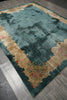 Load image into Gallery viewer, 8.9 x 11 Old Chinese Art Deco Rug Green #PIX-25739