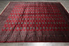 Load image into Gallery viewer, 8 x 9 Feet Squarish Bokhara Rug Hand-Knotted Pakistan #F-3121