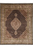 Load image into Gallery viewer, 8.2 x 10.2 Tabriz Mahi Handmade Wool And Silk Quality Rug #F-4475