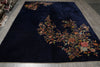 Load image into Gallery viewer, 8.11 x 11.9 Art Deco Chinese Rug Royal Blue - view 3