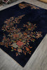 Load image into Gallery viewer, 8.11 x 11.9 Art Deco Chinese Rug Royal Blue - view 4