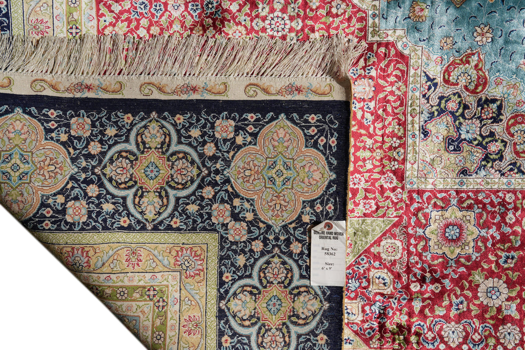 6.0 x 9.0 Amazing Silk Rug  #PIX-58362