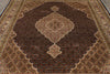 Load image into Gallery viewer, 8.2 x 10.2 Tabriz Mahi Handmade Wool And Silk Quality Rug #F-4475