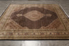Load image into Gallery viewer, 8.2 x 10.2 Tabriz Mahi Handmade Wool And Silk Quality Rug #F-4475