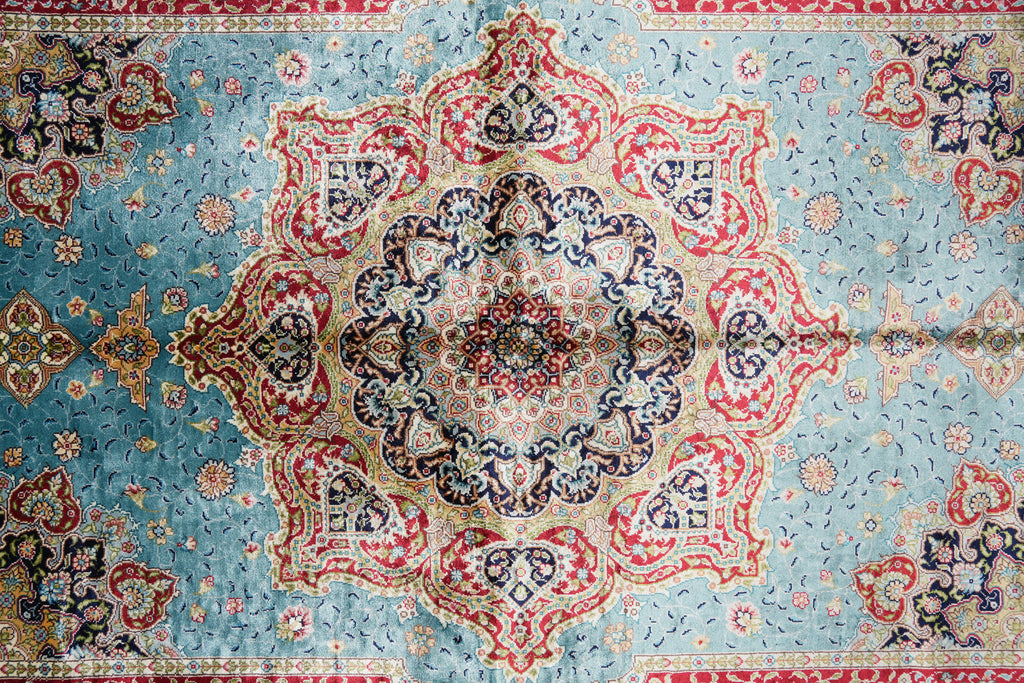 6.0 x 9.0 Amazing Silk Rug  #PIX-58362