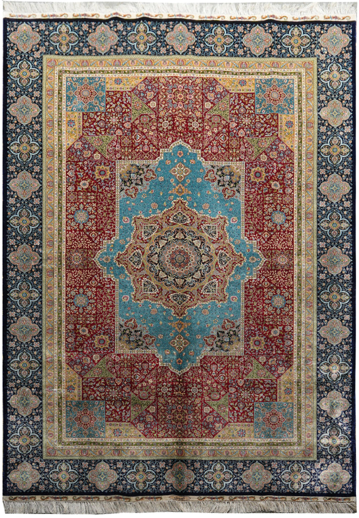 6.0 x 9.0 Amazing Silk Rug  #PIX-58362