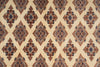 Load image into Gallery viewer, 4 x 6 Jaldar Bokhara Rug Geormetric Soft Natural Wool Hand-Knotted #B-78166