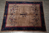 Load image into Gallery viewer, 11.3 x 14.2 Art Deco Pattern Hand-Knotted Chinese Rug 1930's #F-6210