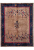 Load image into Gallery viewer, 11.3 x 14.2 Art Deco Pattern Hand-Knotted Chinese Rug 1930's #F-6210