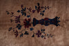 Load image into Gallery viewer, 11.3 x 14.2 Art Deco Pattern Hand-Knotted Chinese Rug 1930's #F-6210