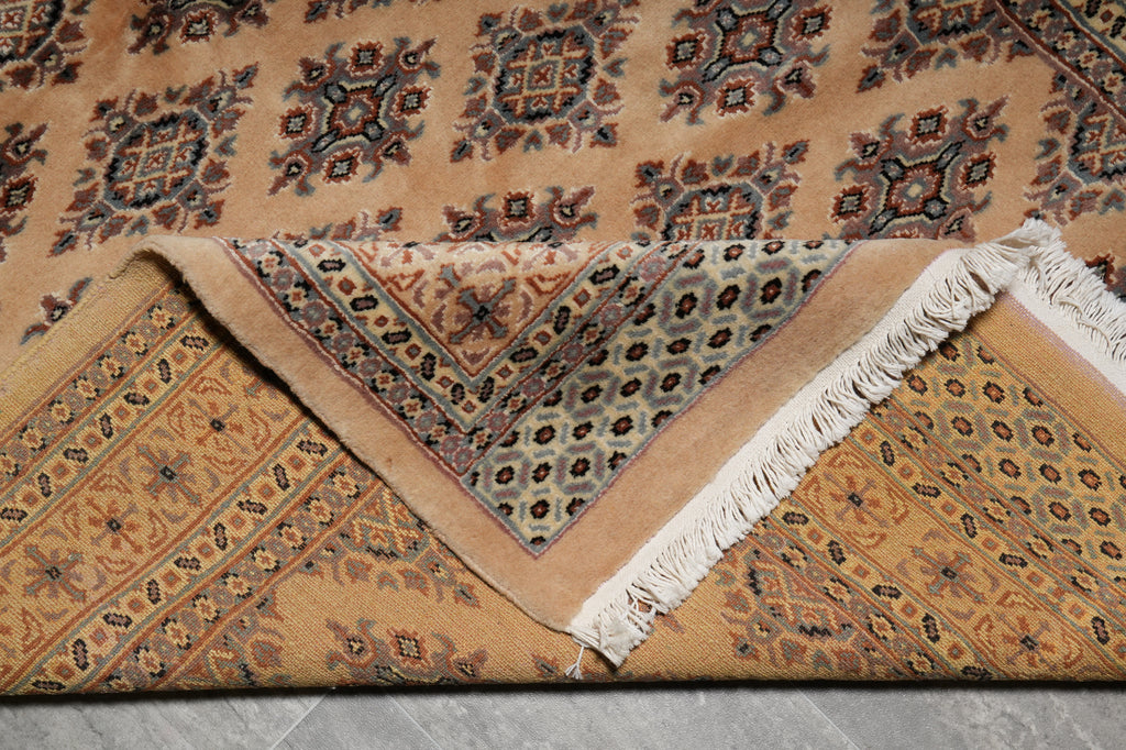 4 x 6.5 Hand-Knotted Jaldar Bokhara Rug #B-78175