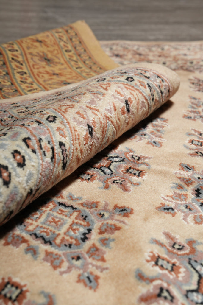 4 x 6.5 Hand-Knotted Jaldar Bokhara Rug #B-78175