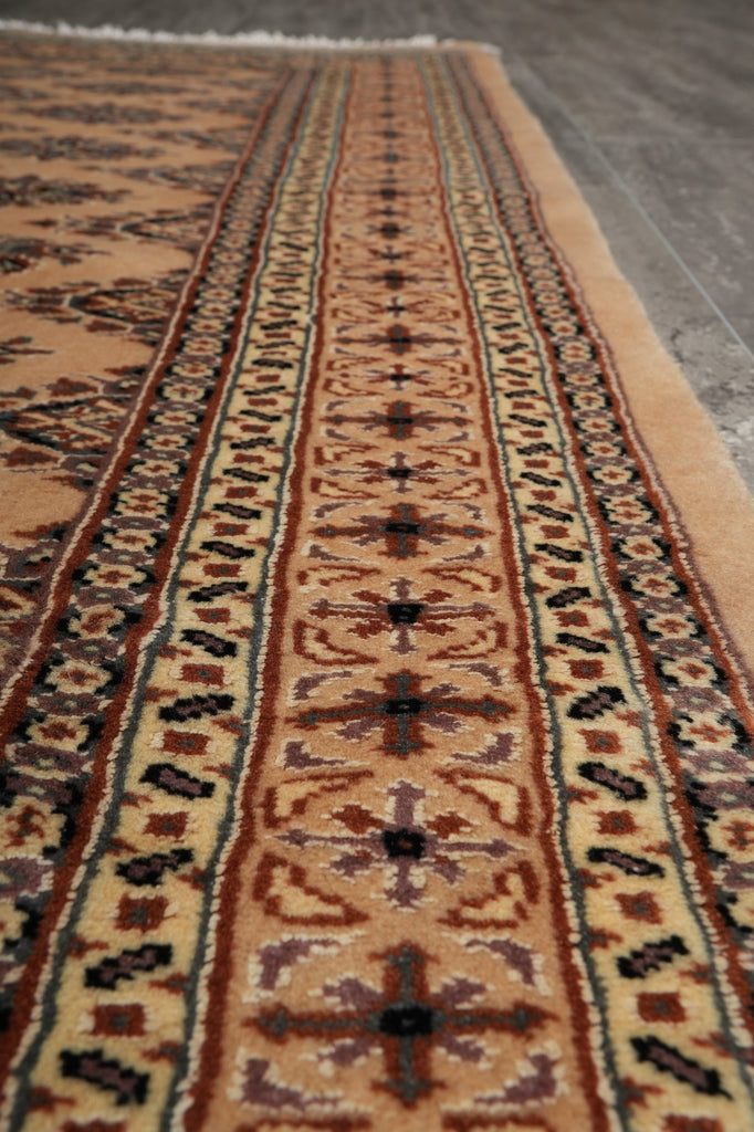 4 x 6.5 Hand-Knotted Jaldar Bokhara Rug #B-78175