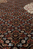 Load image into Gallery viewer, 8.1 x 10.1 Black High Quality Wool And Silk Hand-Knotted Area Rug #F-4477