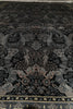 Load image into Gallery viewer, 6 x 9 BLACK SILK RUG  #PIX-58673