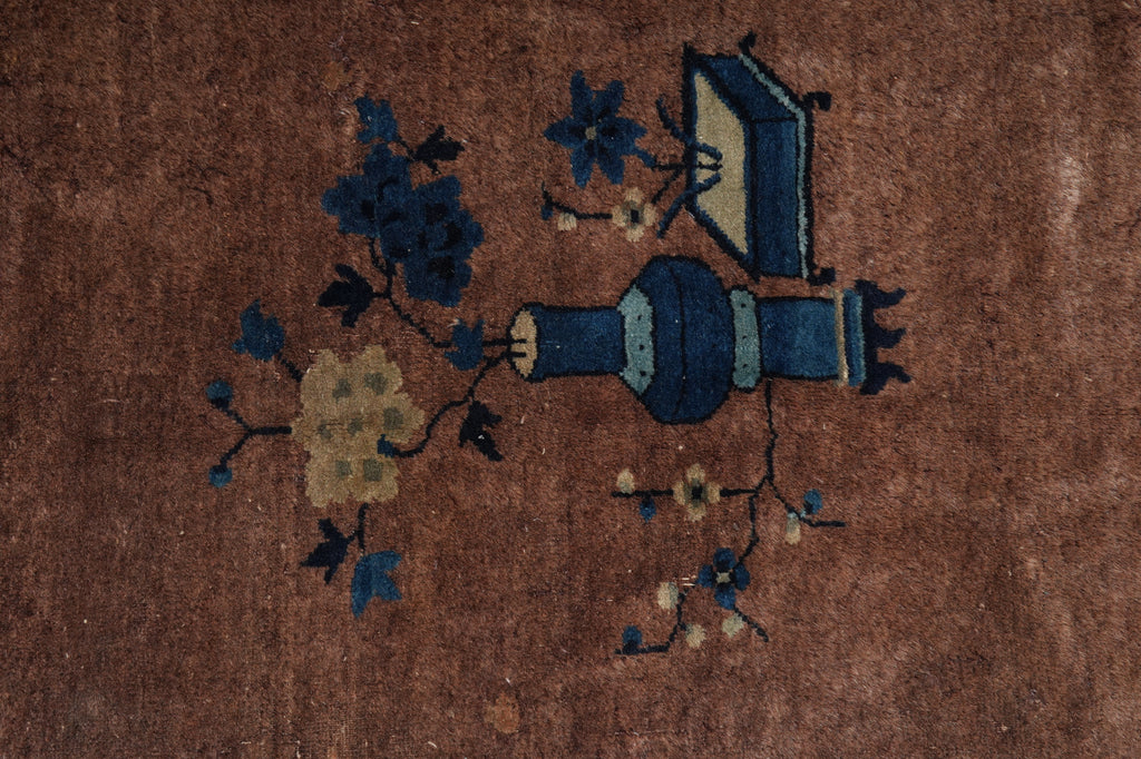 11.8 x 15 Art Deco Chinese Rug #PIX-25750