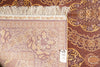 Load image into Gallery viewer, 6 x 9 Hand-Knotted Bamboo Silk Carpet Rust Gold #PIX-55763