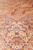 Load image into Gallery viewer, 6 x 9 Hand-Knotted Bamboo Silk Carpet Rust Gold #PIX-55763