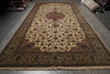 Load image into Gallery viewer, 9.5 x 20 Unusual Size Authentic Heigh Quality Persian Tabriz Rug 400 KPSI Iran #PIX-17130