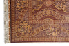 Load image into Gallery viewer, 6 x 9 Hand-Knotted Bamboo Silk Carpet Rust Gold #PIX-55763