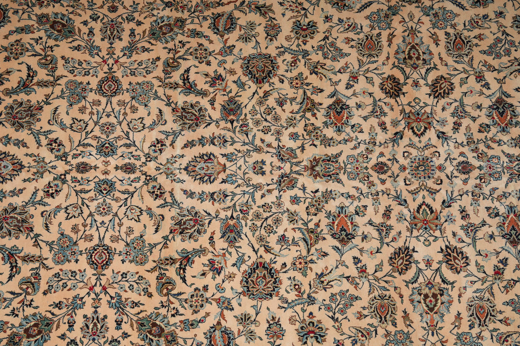 10 x 18.7 Genuine Persian Quality Kashan Rug #PIX-16252