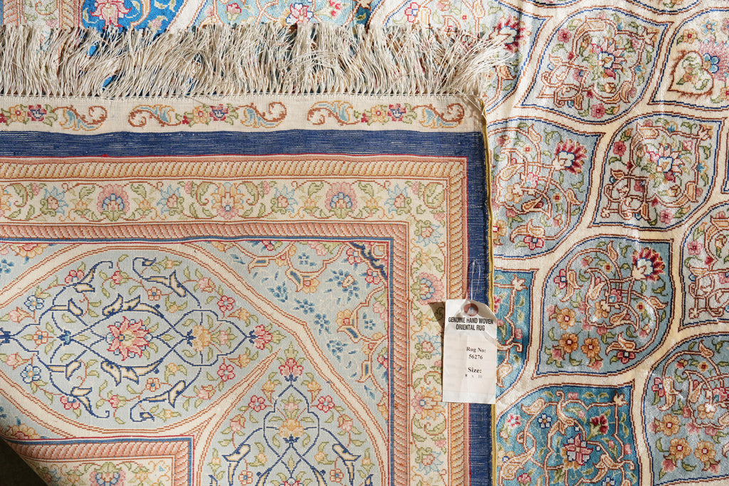 8 x 10 Stunning Silk Rug DOM ESFHAN PATTERN  #PIX-56276