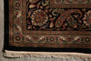 Load image into Gallery viewer, 8.3 x 9.8 beautiful Quality Wool and Silk Handmade Area Rug Tabriz Mahi Black #F-4479