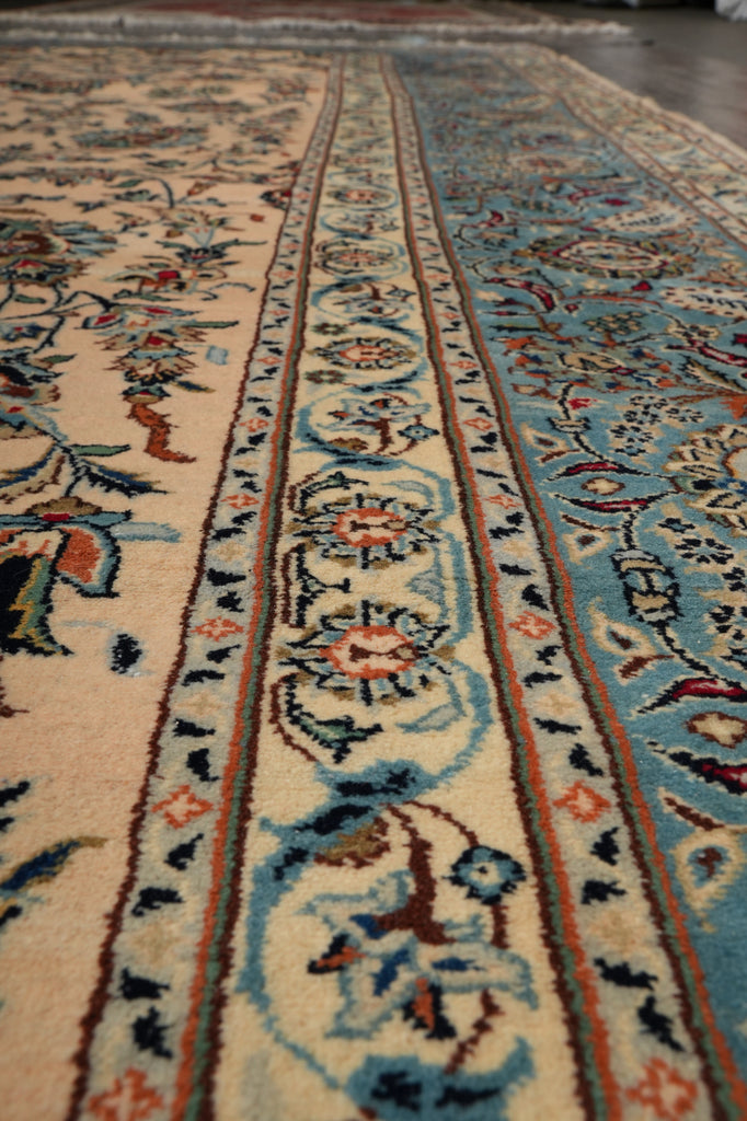 10 x 18.7 Genuine Persian Quality Kashan Rug #PIX-16252