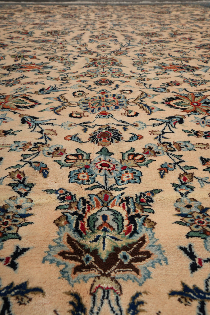 10 x 18.7 Genuine Persian Quality Kashan Rug #PIX-16252