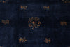 Load image into Gallery viewer, 11.2 x 14.6 Antique Art Deco Chinese Beijing Rugs 1930's - view 7