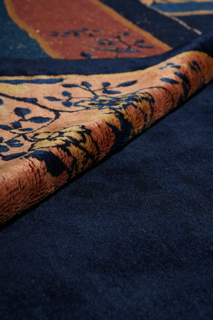 11.2 x 14.6 Antique Art Deco Chinese Beijing Rugs 1930's - view 13