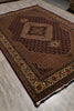 Load image into Gallery viewer, 6.6 x 9.8 Quality Handmade Wool and Silk Tabriz Mahi Ruby Burgundy #F-4481