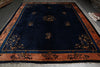Load image into Gallery viewer, 11.2 x 14.6 Antique Art Deco Chinese Beijing Rugs 1930's - view 3