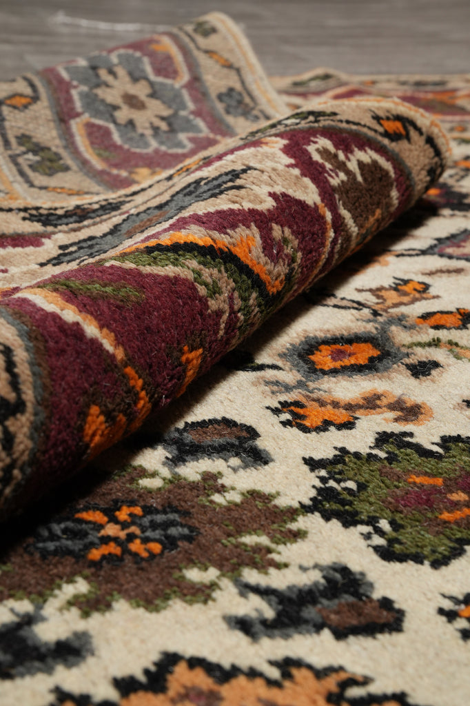 6 x 9 Hand-Knotted India Mahal Rug Liquidation Sale #F-3123