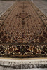 Load image into Gallery viewer, 2.6 x 10.1 Tabriz Mahi Runner Wool and Silk Handmade Rug #F-4480